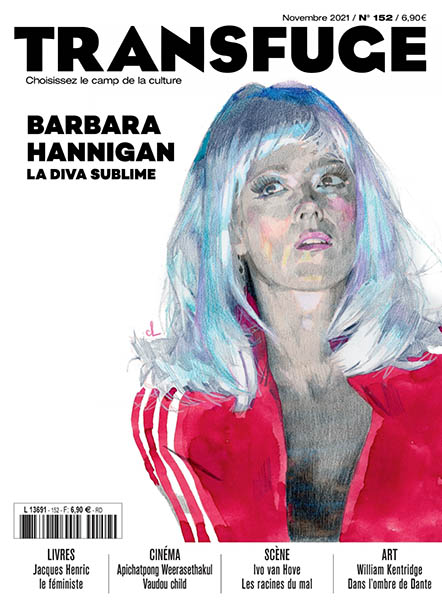 TRANSFUGE magazine side cover Issue 152  November 2021