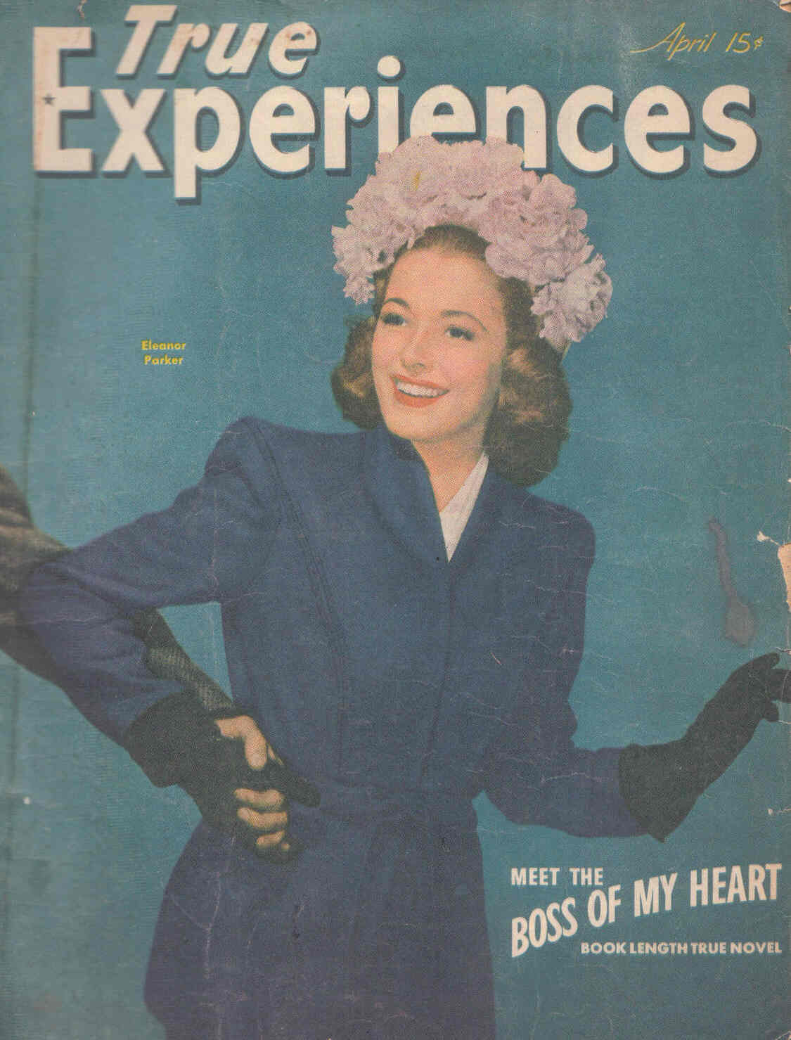 TRUE EXPERIENCES magazine side cover April 1946