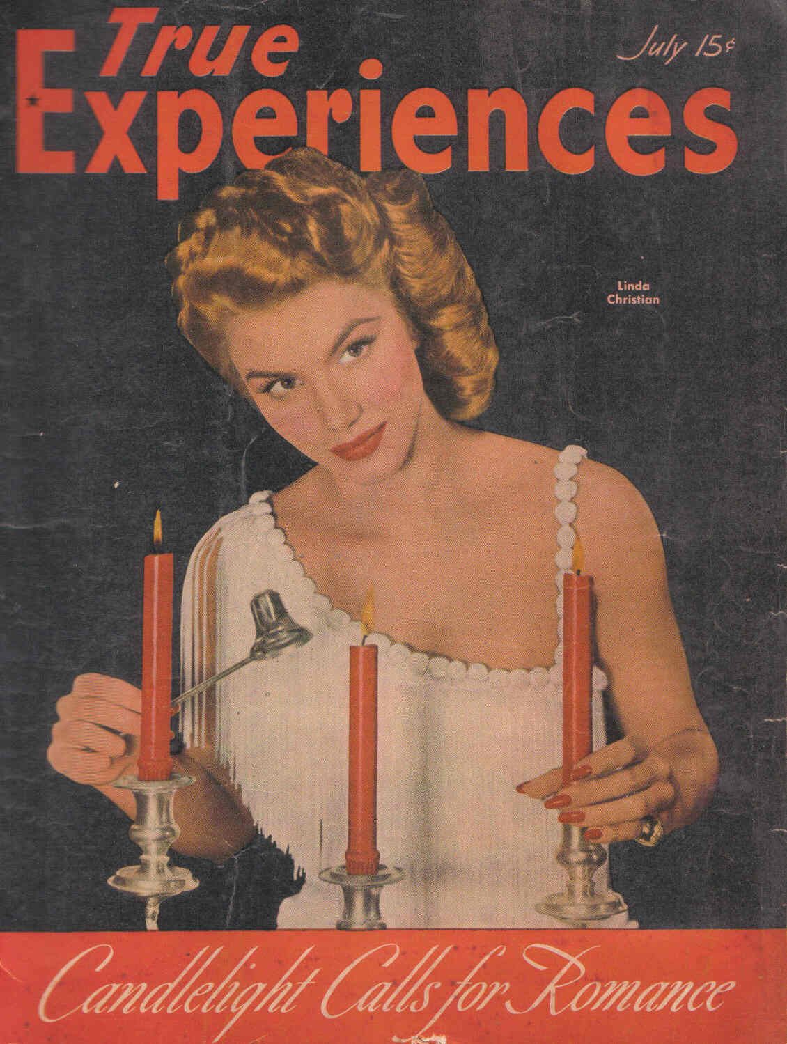 TRUE EXPERIENCES magazine side cover July 1946