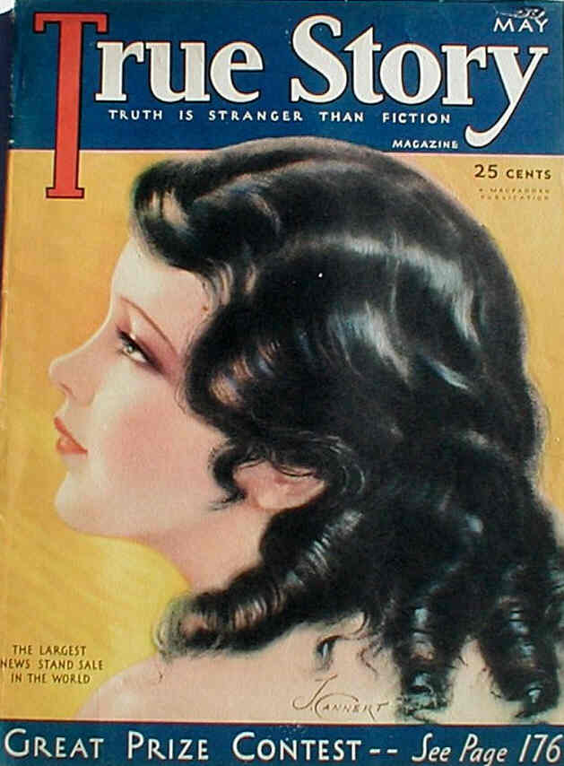 TRUE STORY magazine side cover Issue 102 May 1931