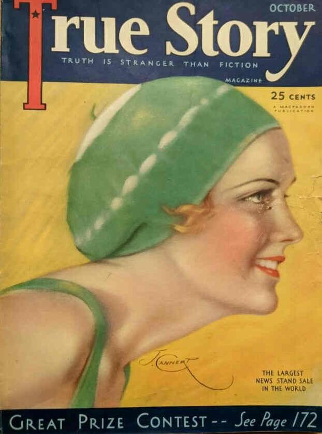 TRUE STORY magazine side cover Issue 107 October 1931