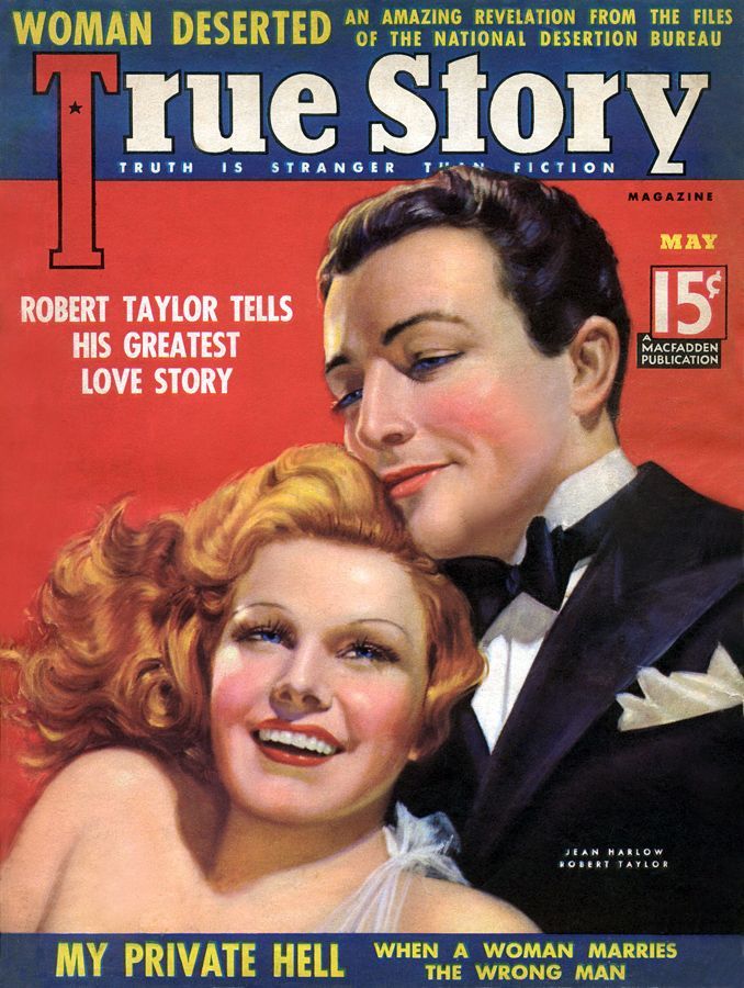 TRUE STORY magazine side cover Issue 174 May 1937