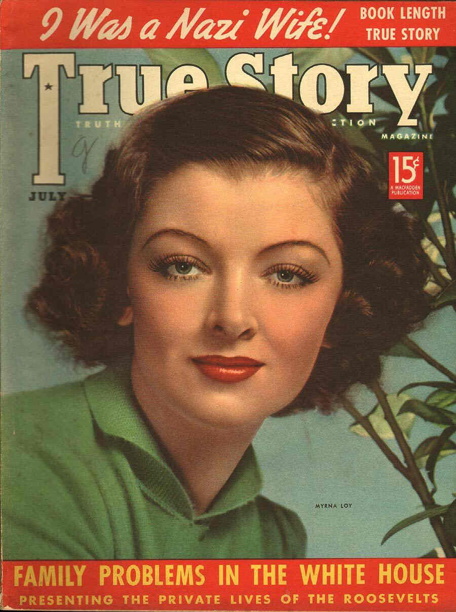 TRUE STORY magazine side cover Issue 188 July 1938