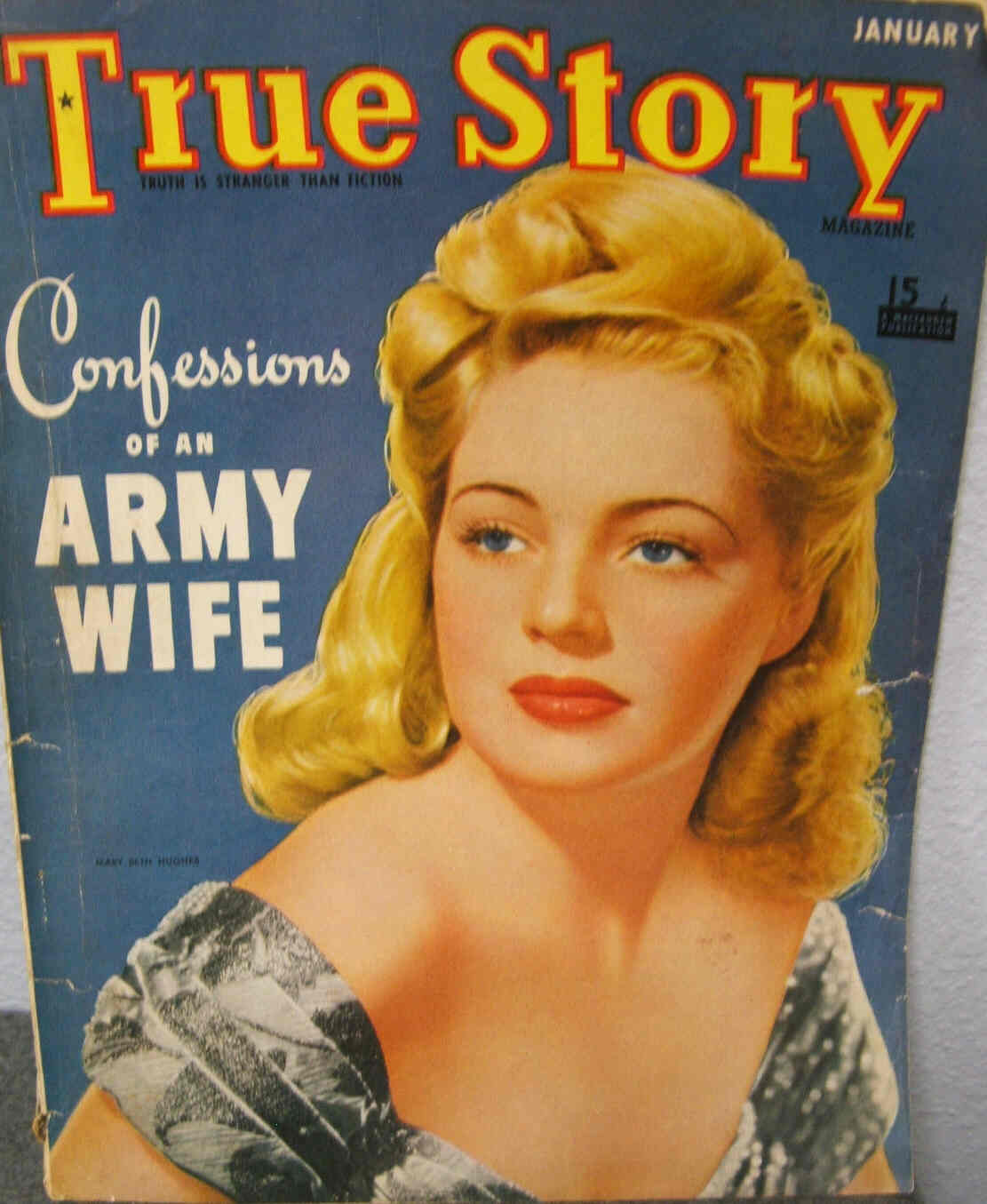 TRUE STORY magazine side cover January 1941