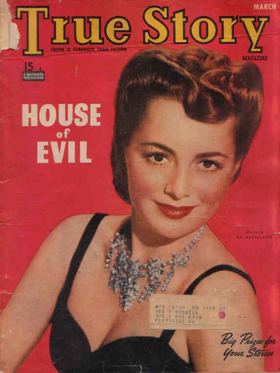 TRUE STORY magazine side cover March 1941