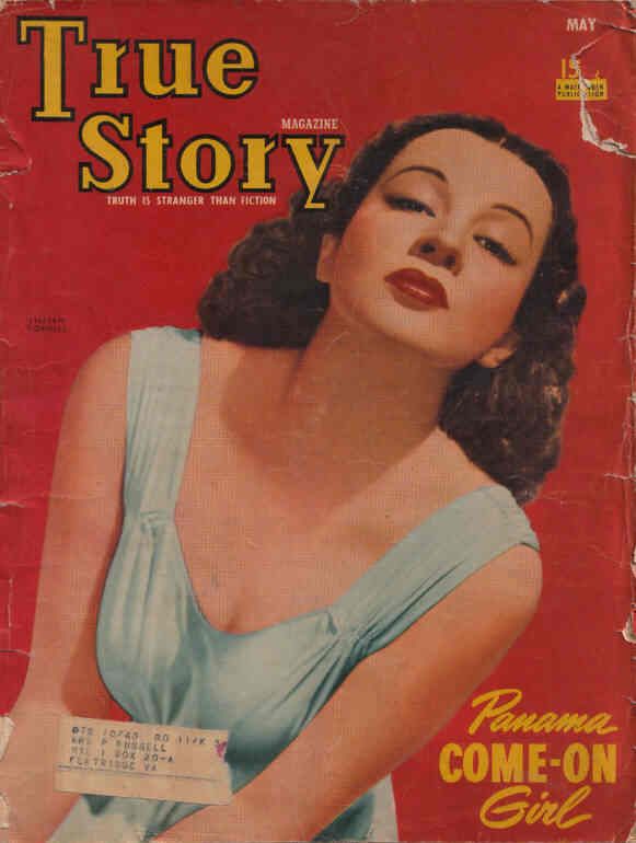 TRUE STORY magazine side cover May 1941