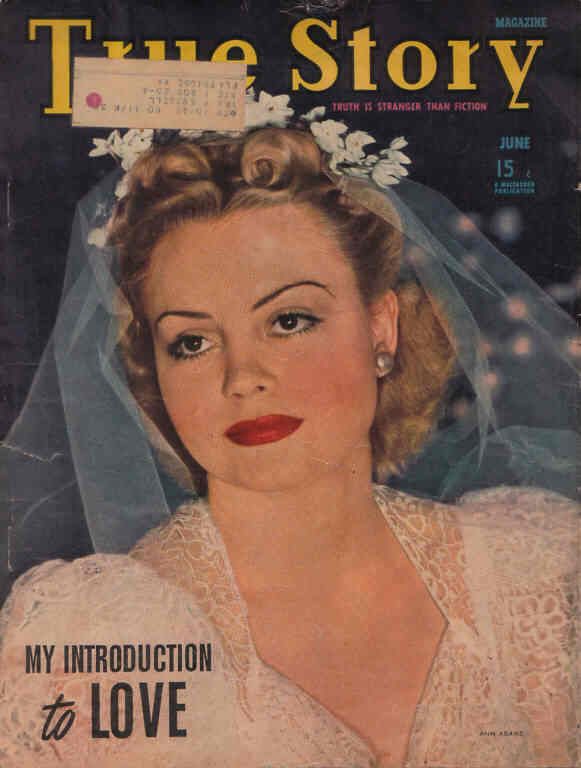 TRUE STORY magazine side cover June 1941