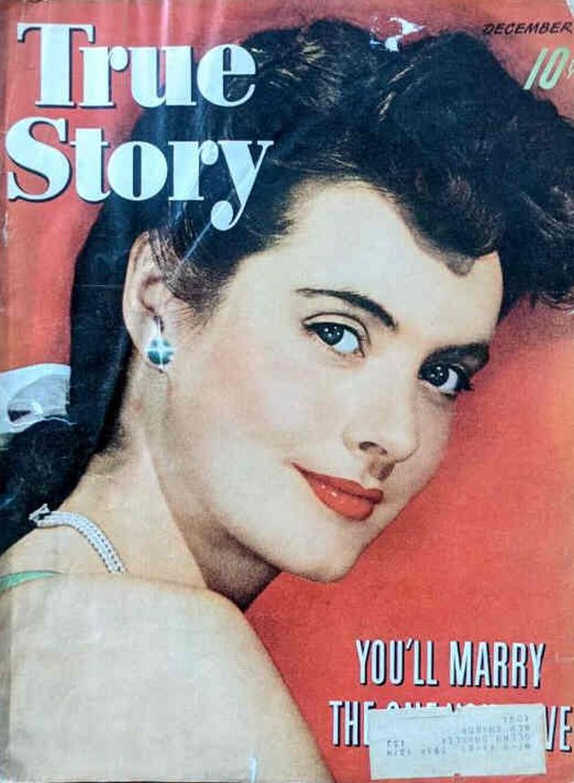 TRUE STORY magazine side cover December 1942