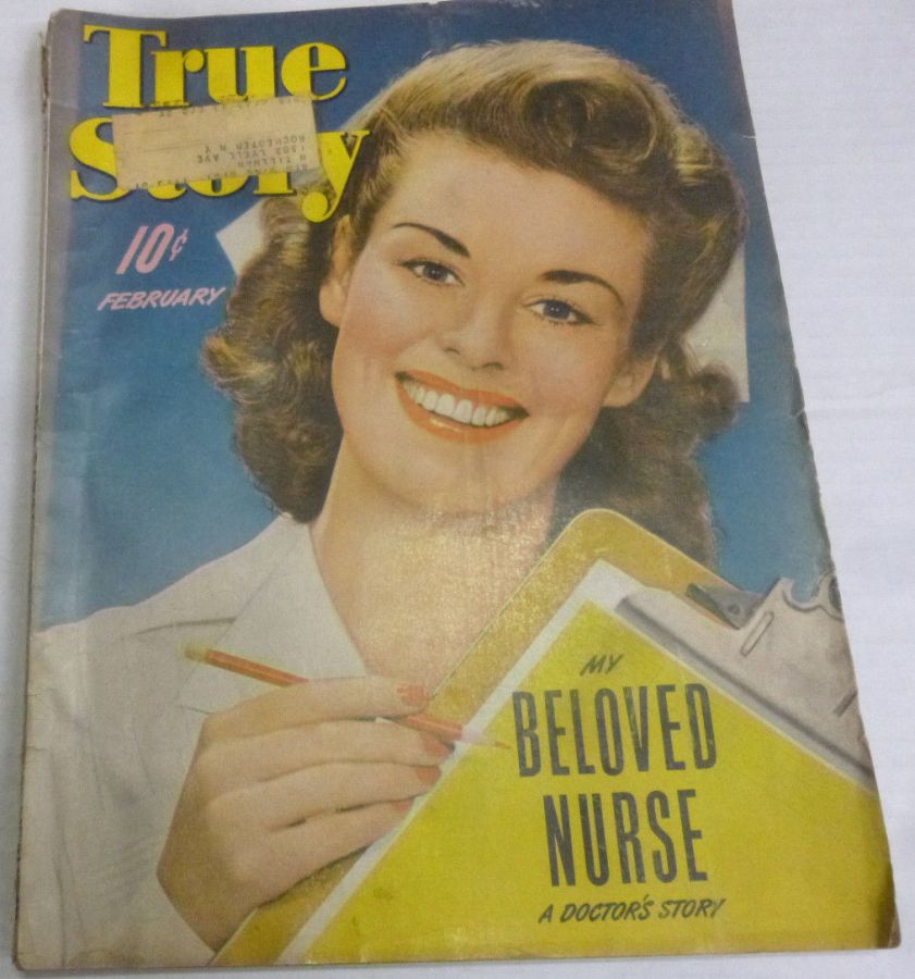 TRUE STORY magazine side cover February 1943