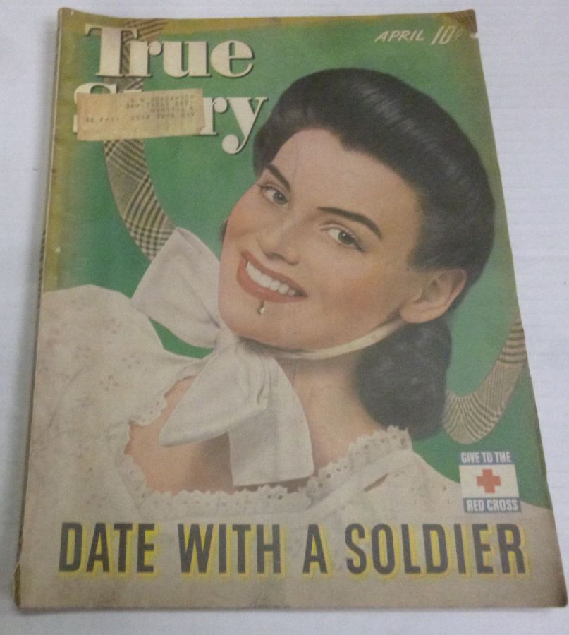 TRUE STORY magazine side cover April 1943