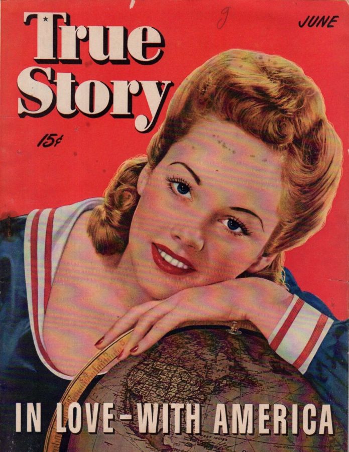 TRUE STORY magazine side cover June 1943