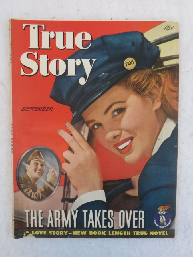 TRUE STORY magazine side cover September 1943
