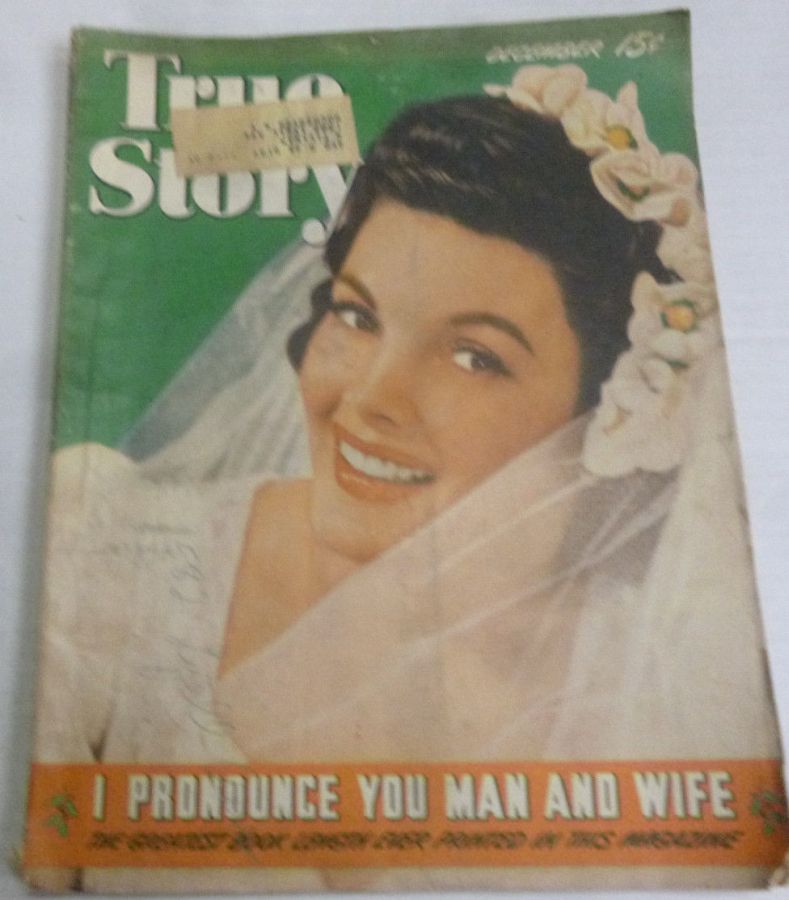 TRUE STORY magazine side cover December 1943