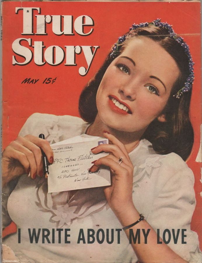TRUE STORY magazine side cover May 1944