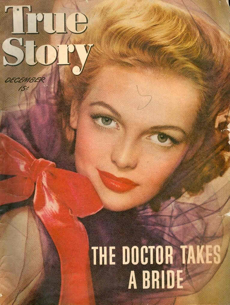 TRUE STORY magazine side cover December 1944