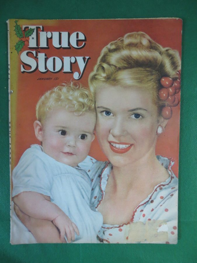 TRUE STORY magazine side cover January 1946