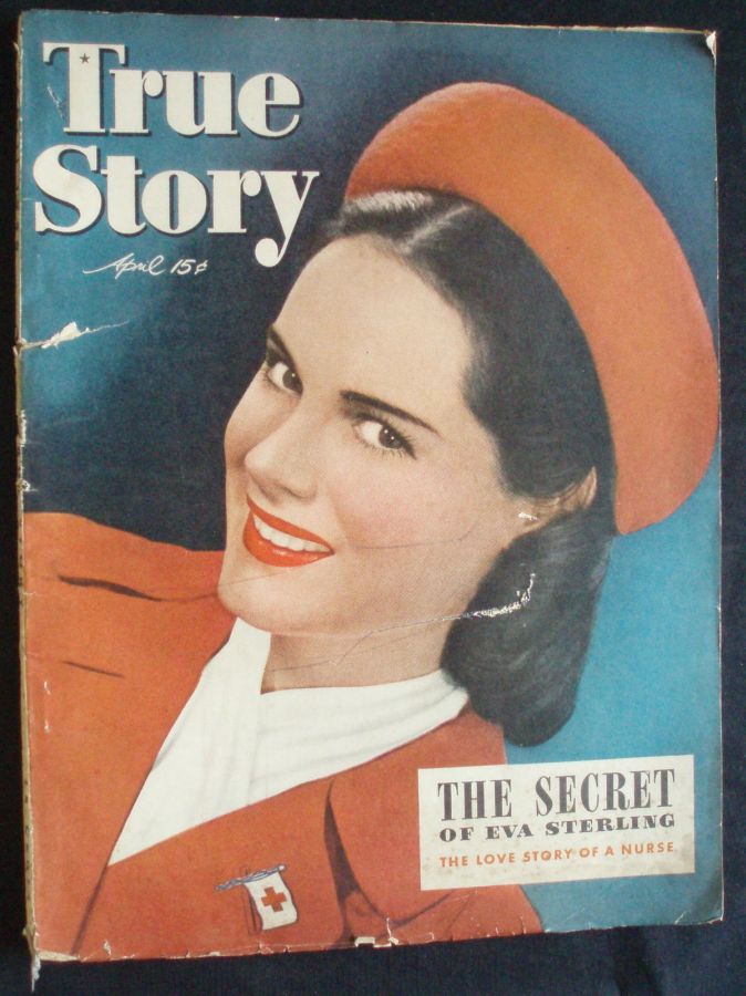 TRUE STORY magazine side cover April 1946