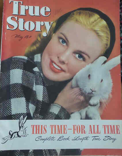 TRUE STORY magazine side cover May 1946