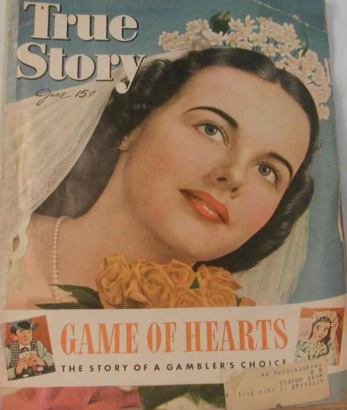 TRUE STORY magazine side cover June 1946