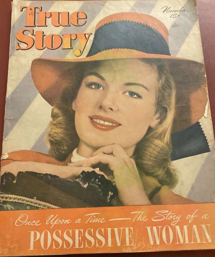 TRUE STORY magazine side cover November 1946