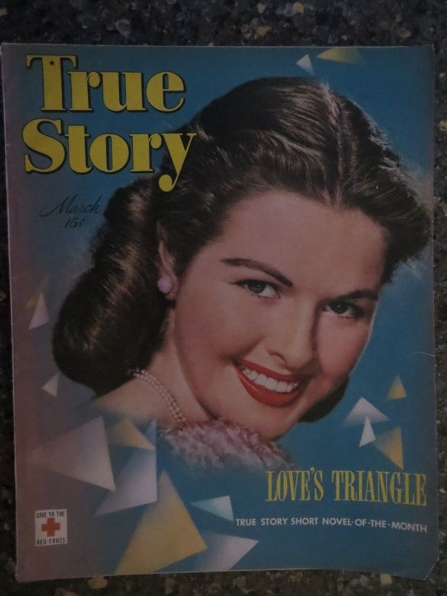 TRUE STORY magazine side cover March 1947