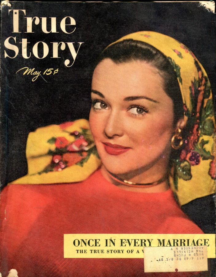 TRUE STORY magazine side cover May 1947