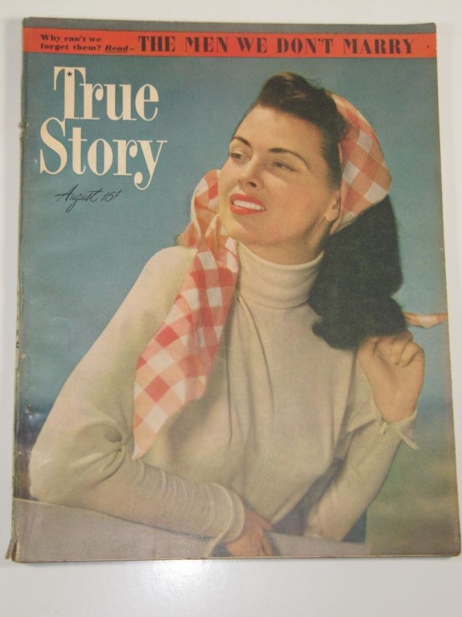 TRUE STORY magazine side cover August 1947