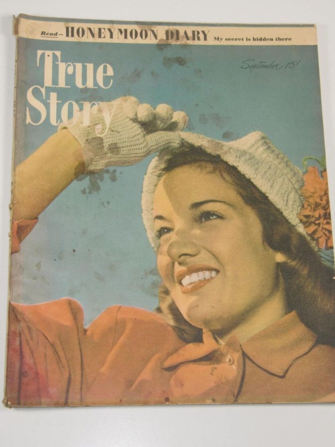TRUE STORY magazine side cover September 1947