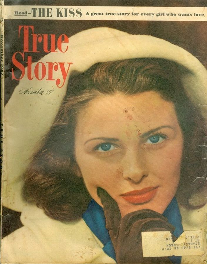 TRUE STORY magazine side cover November 1947