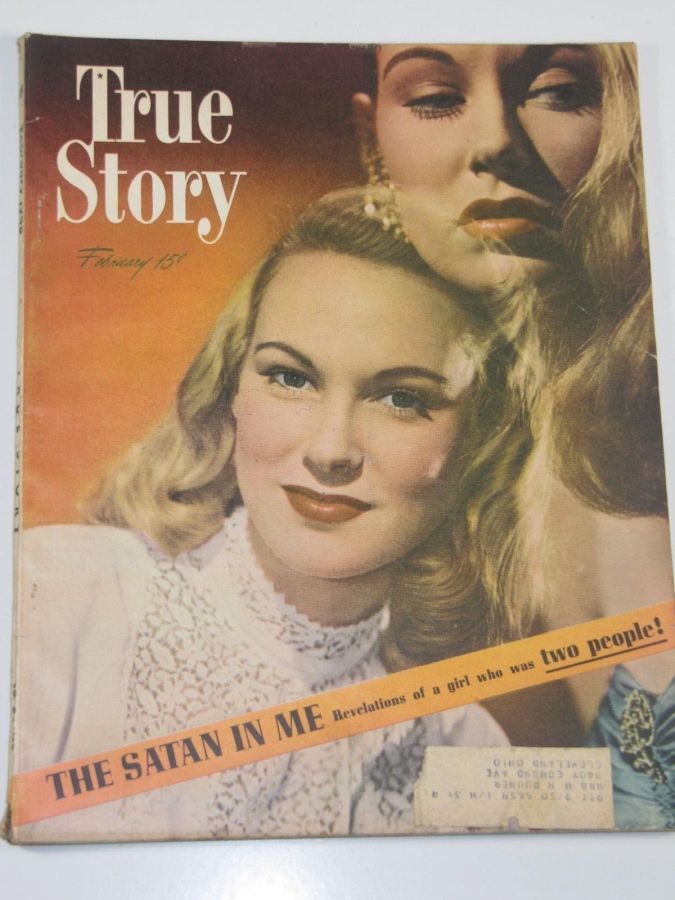 TRUE STORY magazine side cover February 1948