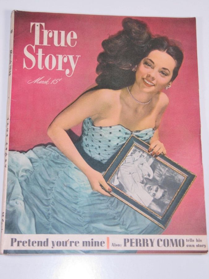 TRUE STORY magazine side cover March 1948
