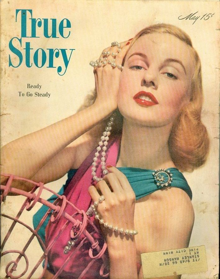 TRUE STORY magazine side cover May 1948