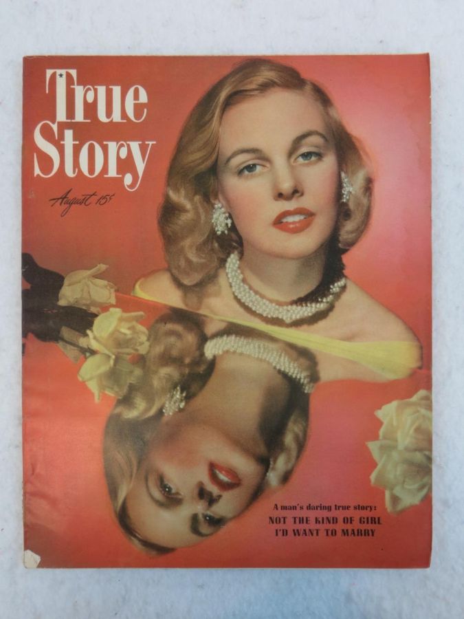 TRUE STORY magazine side cover August 1948