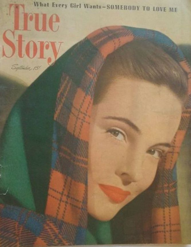 TRUE STORY magazine side cover September 1948