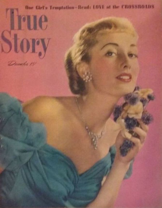 TRUE STORY magazine side cover December 1948