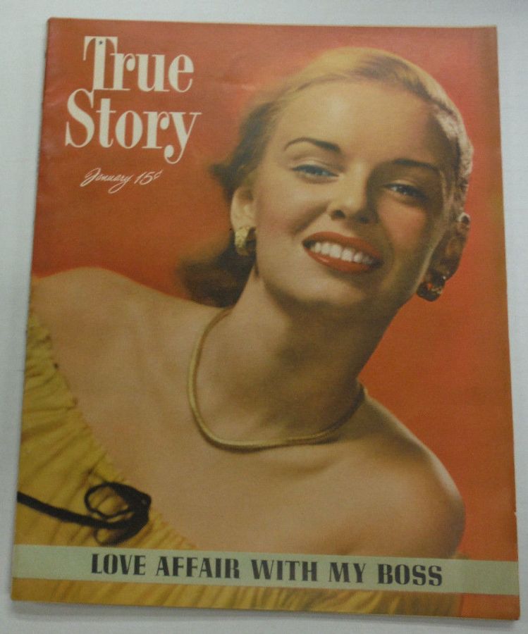 TRUE STORY magazine side cover January 1949