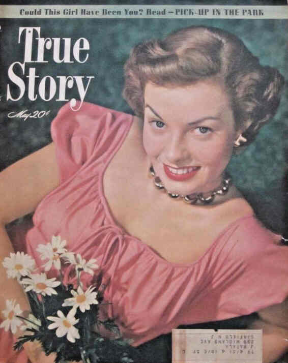 TRUE STORY magazine side cover May 1949