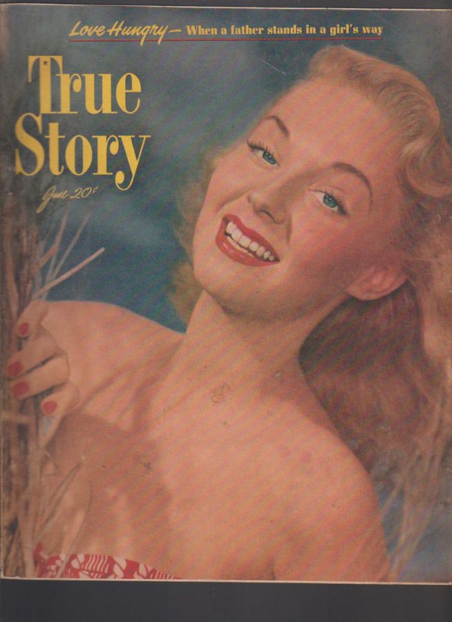TRUE STORY magazine side cover June 1949