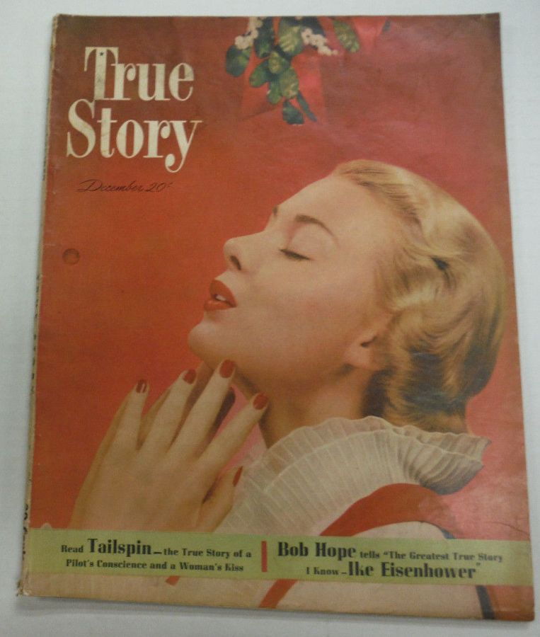 TRUE STORY magazine side cover December 1949