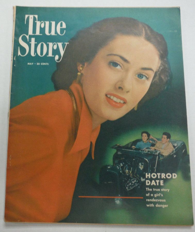 TRUE STORY magazine side cover May 1950