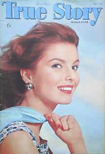 TRUE STORY (UK) magazine side cover May 1957