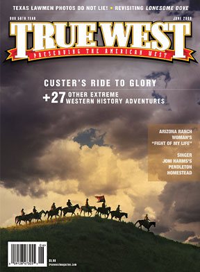 TRUE WEST magazine side cover June 2009