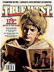 TRUE WEST magazine side cover March 2011