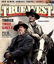 TRUE WEST magazine side cover April 2011