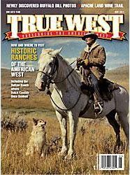 TRUE WEST magazine side cover May 2011