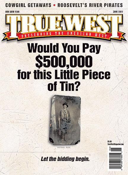 TRUE WEST magazine side cover June 2011