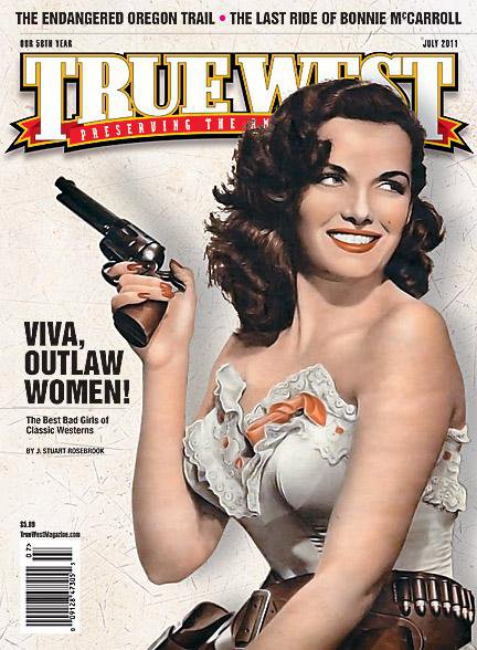 TRUE WEST magazine side cover July 2011