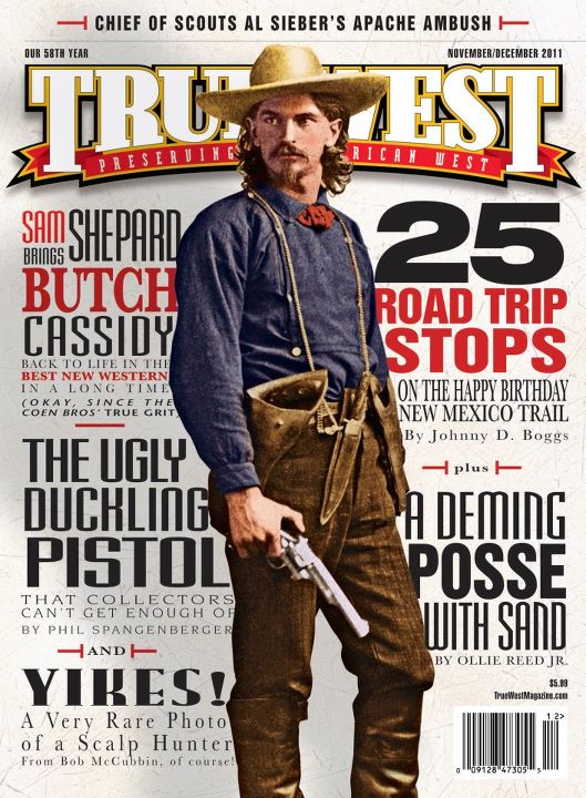 TRUE WEST magazine side cover November/December 2011