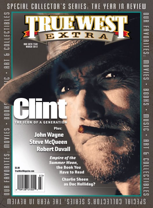 TRUE WEST magazine side cover March 2012