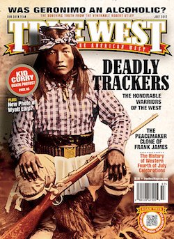 TRUE WEST magazine side cover July 2012